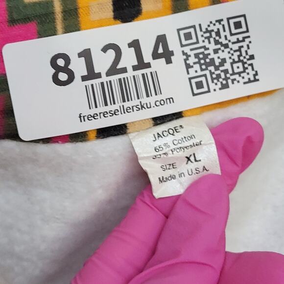 Vintage San-Francisco Tribal Collared Sweatshirt XL 23x28 USA - Picture 8 of 13